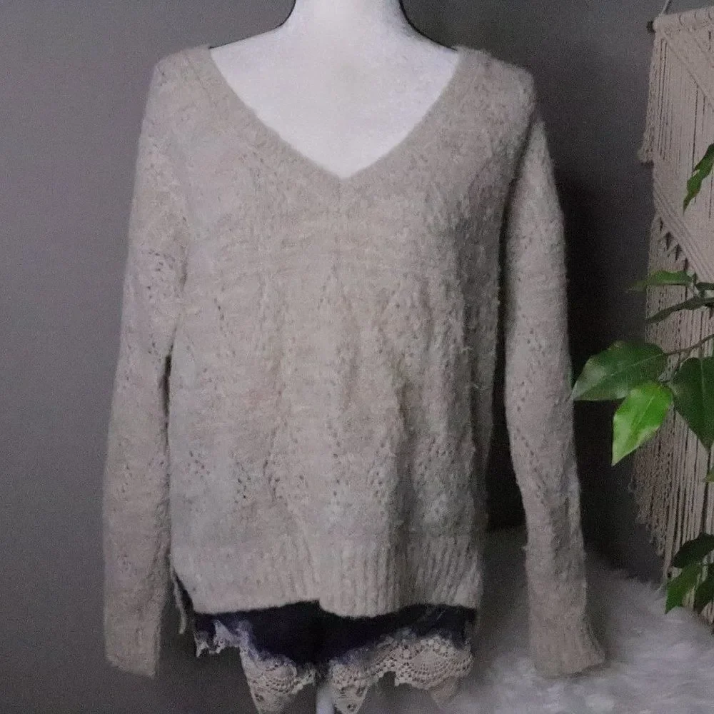 Scotch &‎ Soda | V Neck Sweater Alpaca 1 Small
